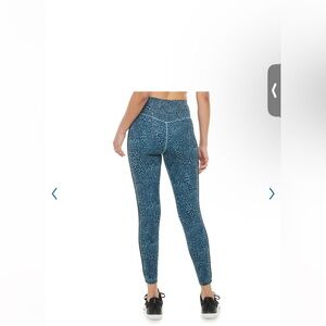 Nike one women’s leopard blue legging Medium